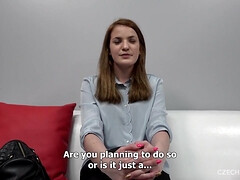 Amateur, Audition, Nana, Sucer une bite, Tir de sperme, Petite femme, Rasée, Nénés