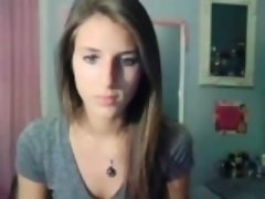 Amateur, Brunette brune, Solo, Adolescente, Webcam