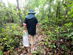 素人, アジア人, カワイイ, 女, 自家製, アウトドア, ハメ撮り, 一人