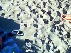 Cul, Plage, Dingue, Groupe, Nue  à poil, Public, Chatte, Nénés