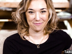 デカチン, ブロンド, フェラチオ, イマラチオ, チン, なめる, 小柄, 濡れ