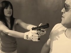 アジア人, 美女, 足フェチ, ゴム, オマンコ, 赤毛, ティーン, 三人