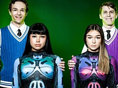 18, デカ尻, デカチン, フェラチオ, バック, フォアサム, ガリガリ, ティーン