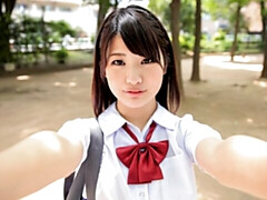 アジア人, デカ尻, フェラチオ, 茶髪の, バック, 日本人, 自然山雀, オッパイの