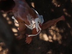 フェティッシュ, ゲイ, Hd, 筋肉, アウトドア, 現実, のぞき