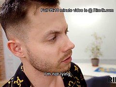 18, お尻, 女 人男 人, 自然山雀, コキ, ロシア人, ティーン, 三人