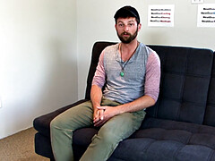 素人, アナル, ディルド, ゲイ, 毛深い, 手コキする, 一人, おもちゃ