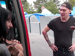 Cfnm, Kondom, Handjob, Einschiebung, Muschi, Realität, Rau, Tanga