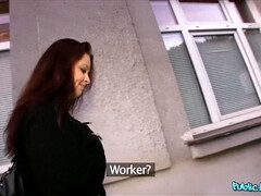 Tchèque, Européenne, Hard, Argent, De plein air, Pov, Réalité, Nénés