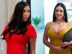 お尻, デカパイ, フェラチオ, バック, 手コキする, キス, 淫乱熟女, 三人