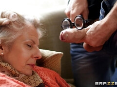 デカ尻, デカパイ, ブロンド, 巨乳な, チン, 淫乱熟女