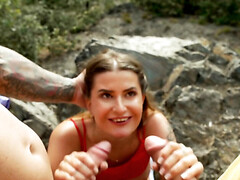 Enthousiasteling, Bruinharig, Hardcore, Buiten