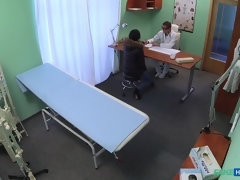 Leie, Arschlecken, Blasen, Arzt, Fingern, Krankenschwester, Büro, Muschi