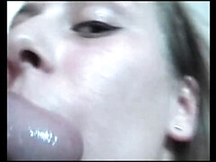 Amateur, Sucer une bite, Brunette brune, Queue, Faciale, Hard, Polonais, Rétro