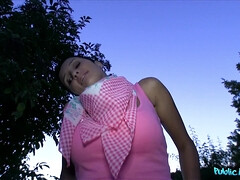 Chica, Mamada, Morena, Coche, Europeo, Al aire libre, Pov, Realidad