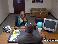 Leie, Grosser schwanz, Grosse titten, Schwanz, Hardcore, Milf, Büro, Spion