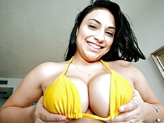 Grosser arsch, Grosser schwanz, Grosse titten, Blasen, Braunhaarige, Hundestellung, Milf