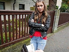 デカ尻, デカチン, フェラチオ, 車, バック, お金, 自然山雀, オッパイの