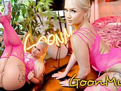 デカ尻, ブロンド, フェラチオ, オイル, ハメ撮り, オマンコ, フェラする, オッパイの