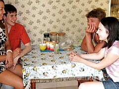 素人, デカ尻, デカチン, 茶髪の, バック, 自然山雀, ティーン, オッパイの