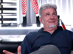 Anaal, Kont, Blond, Mollig, Sperma shot, Hakken, Kousen, Speelgoed