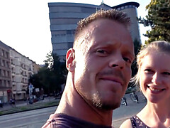 Amateur, Allemand, De plein air, Pov, Public, Réalité, Tatouage, Adolescente