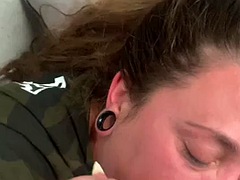 素人, デカチン, デカパイ, 黒人, フェラチオ, イく瞬間, 黒人, 異人種間