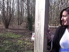 Enthousiasteling, Anaal, Bruinharig, Gevangen, Bedriegen, Frans, Hd, Buiten