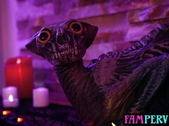 Naughty MILF nurse examining her stepson