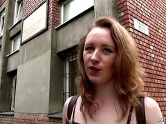 Amateur, Grosse bite, Faciale, Petite femme, Public, Rousse roux, Adolescente, Nénés