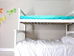 デカチン, フェラチオ, 茶髪の, 中出し, イマラチオ, 馬乗り, ティーン, オッパイの