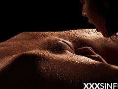 Lieveling, Erotisch, Vrouw, Vingeren, Hd, Lesbisch, Likken, Kut duiken