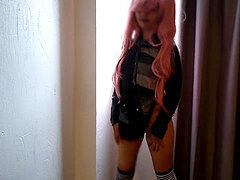 Aziatisch, Universiteit, Klein, Tiener