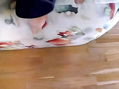 素人, アナル, 美女, デカチン, デカパイ, ブロンド, 自然山雀, 三人