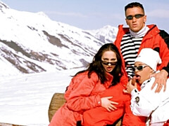 デカ尻, デカチン, フェラチオ, バック, 女 人男 人, 自然山雀, ティーン, オッパイの