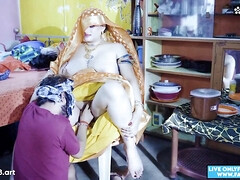 素人, アジア人, ハードコア, インド人, なめる, 下着, 淫乱熟女, オマンコ