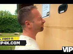 美人, フェラチオ, 爸, 彼女, のぞき穴, Hd, ヌード, 叫ぶ