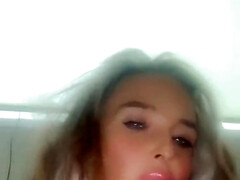 Wonderful light-haired converses muddy to you