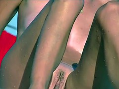 Plage, Attrapée, Homosexuelle, Voyeur