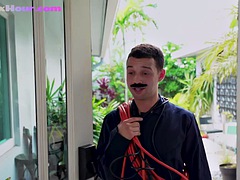 Lieveling, Grote lul, Stel, Erotisch, Ondergoed, Roodharige vrouw, Rijden