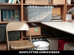 Tory Bellamy gets caught stealing & offers to take it in the office