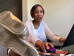 Schwarz, Schwarz, Füsse, Fetisch