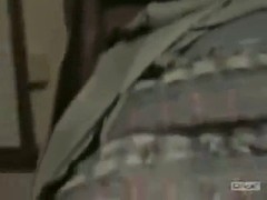 Leie, Grosser schwanz, Schwarz, Britisch, Süss, Schwarz, Ehefrau