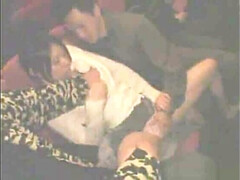 Asiatisch, Viele männer bespritzen eine frau, Gruppensex, Japanische massage