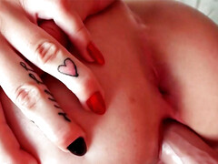 Addison Grey performing hot fellatio and getting smashed from behind