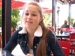 Masseren, Masturbatie, Orgasme, Openbaar, Alleen, Onder de rok