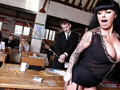 デカ尻, デカチン, デカパイ, フェラチオ, 茶髪の, バック, 淫乱熟女, オッパイの