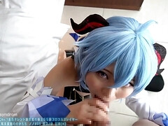 Ganyu Cosplay - A Genshin Impact Video60fps - 60 fps