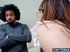 Pijpbeurt, Frans, Brillen, Hardcore, Vrijster, Klein, Ruw, Tiener