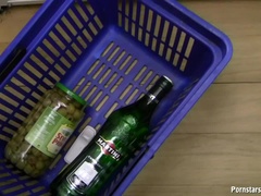 Surprise POV Blowjob While Shopping